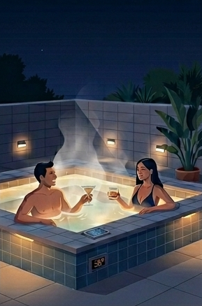 Spa night, ready on time