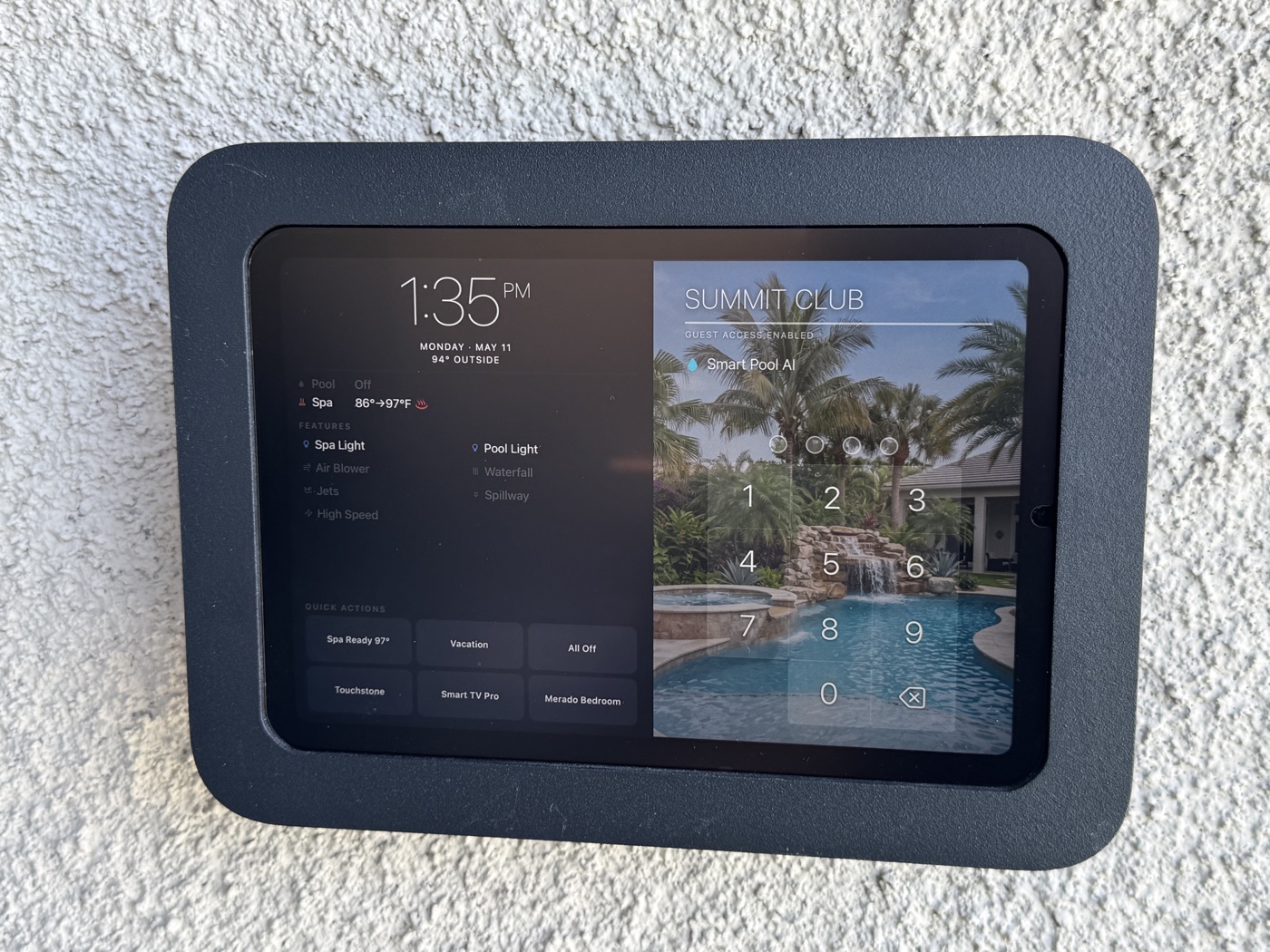 SP-1000 Smart Controller wall-mounted